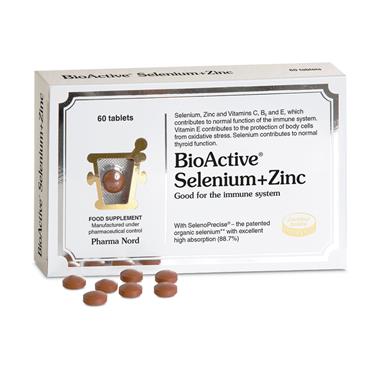 Pharmanord BioActive Selenium and Zinc 60