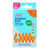 TEPE ORANGE SIZE 1 INTERDENTAL BRUSH 6 PCE