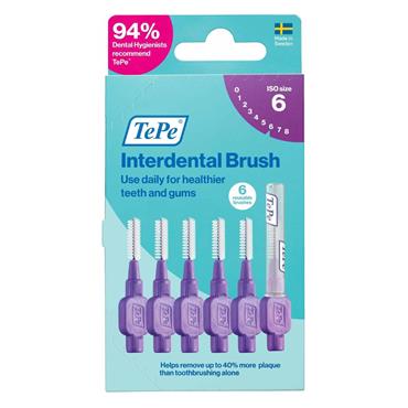 TePe Purple Size 6 Interdental 6 Brush