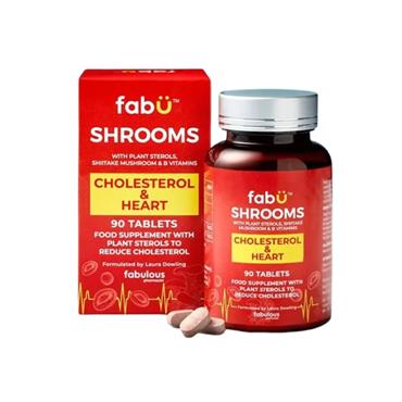 Fabu Shrooms Cholesterol & Heart 90 tablets