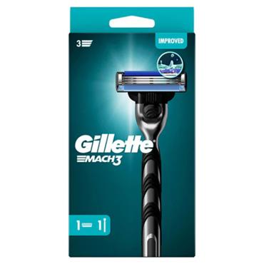 Gillette Mach 3 razor with 1 blade
