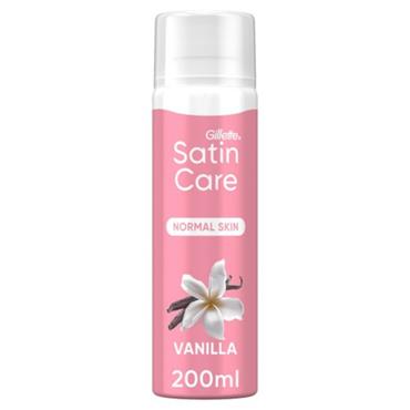 Gillette Satin Care Vanilla Gel 200ml