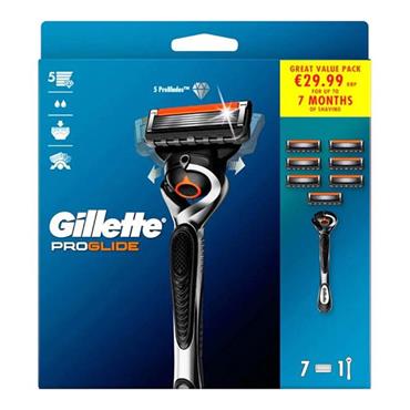 GILLETTE FUSION PROGLIDE BIG VALUE PACK