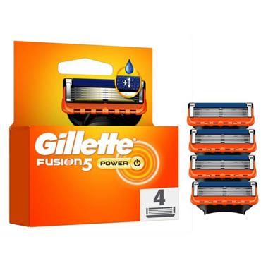 Gillette fusion 5 power blades 4 pack
