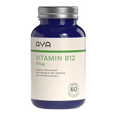AYA VITAMIN B12 500MCG TABLETS 60s