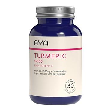 AYA TURMERIC 15000MG TABLETS 30s