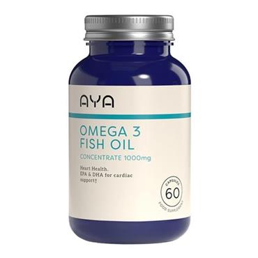 AYA OMEGA 3 FISH OIL 1000MG CAPSULES 60s
