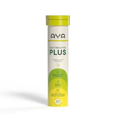 AYA ELECTROLYTE LEMON & LIME 20s