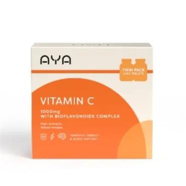 AYA VITAMIN C 1000MG TWIN PK 120s