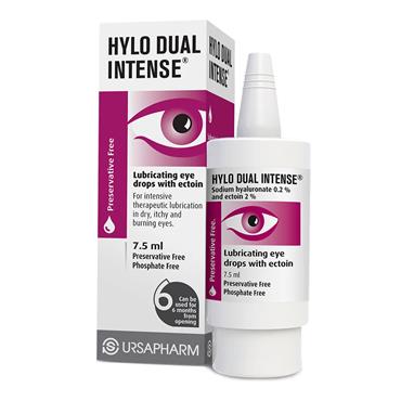 HYLO DUAL INTENSE EYE DROPS 7.5ML