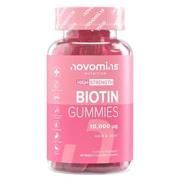 NOVOMINS BIOTIN GUMMIES 60S