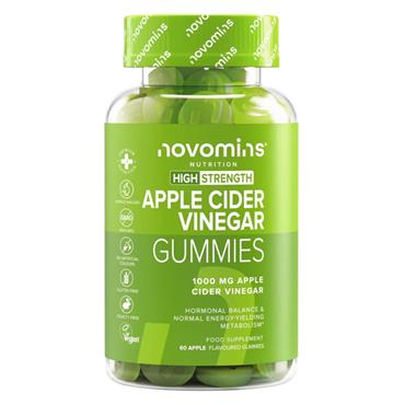 NOVOMINS APPLE CIDER VINEGAR GUMMIES 60S