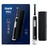 Oral-B Pro Series 1 Black Electric Brush +Travel Case