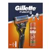 Gillette Fusion Razor & Shave Gel Gift Set