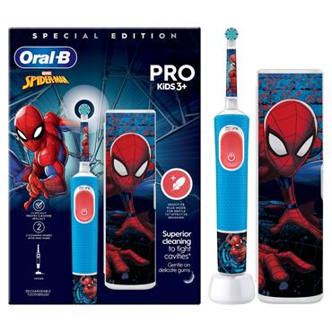 Oral-B Spiderman PRO Kids 3+ Electric Brush