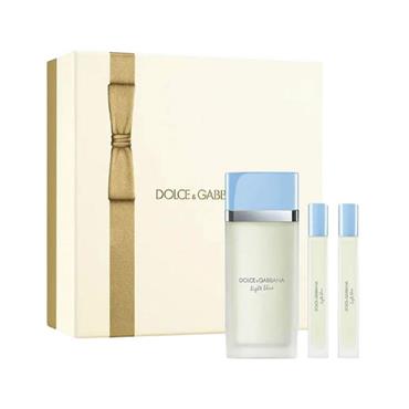 Dolce & Gabbana Light Blue Women's Fragrance Gift Set (100ml EDT & 2x10ml EDT)