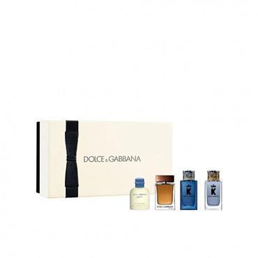 D&G Mens 4pc Miniature Gift Set