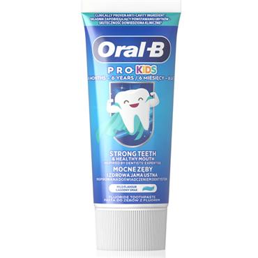 ORAL B PRO KIDS 6 MONTHS - 6 YEARS TOOTHPASTE 50ML