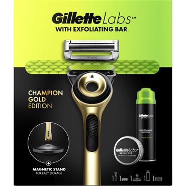 Gillette Labs Gold 1Up & Shaving Gel & Moisturiser Giftset