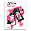 Lynx Attract for Her Duo Giftset 150ml Body Spray, 225ml Bodywash