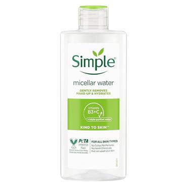 SIMPLE MICELLAR CLEANSING WATER 400ML