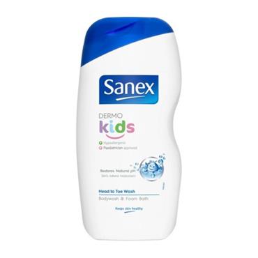 SANEX DERMO KIDS HEAD TO TOE WASH 450ML