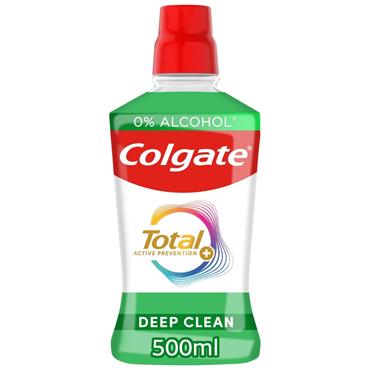 Colgate Total Deep Clean Zero Alcohol Mouth Wash 500ml
