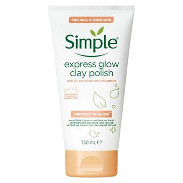 SIMPLE EXPRESS GLOW CLAY POLISH 150ML