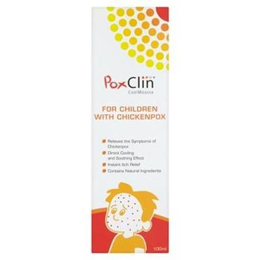 POXCLIN SENSITIVE CHICKENPOX & SHINGLES MOUSSE 100ML