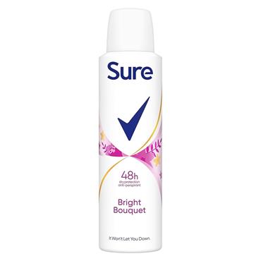 SURE BRIGHT BOUQUET ANTI PERSPIRANT 150ML