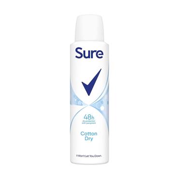 SURE COTTON DRY ANTI PERSPIRANT 150ML