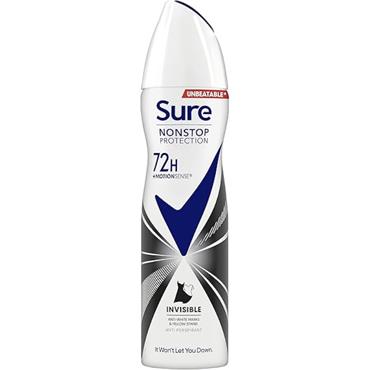 SURE INVISIBLE PURE ANTI PERSPIRANT 150ML