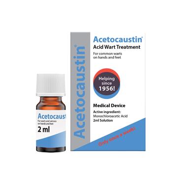 Acetocaustin Acid Wart Treatment Solution 2ml
