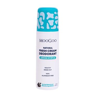 MooGoo Natural Fresh Cream Deodorant Lemon Myrttle 115ml