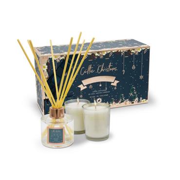 Celtic Candles Nollaig Shona 100ml Diffuser & 24cl Tumbler Candle