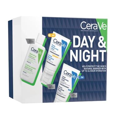 CeraVe Day & Night Skincare Routine Gift Set