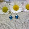 Earsense December Birthstone Stud Earrings