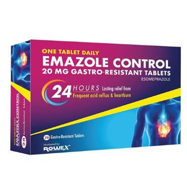 EMAZOLE 20MG TABLETS 28