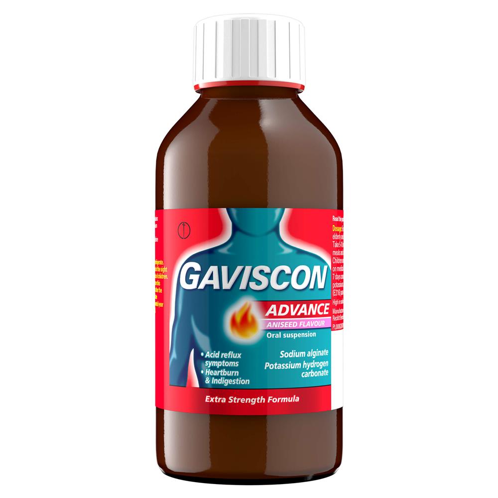 GAVISCON ADVANCE LIQUID 600ML Health 1st Pharmacy Monaghan Ireland
