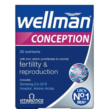 VITABIOTICS WELLMAN CONCEPTION TABS 30S