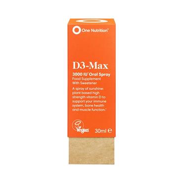One Nutrition D3 Max Vitamin D3 Max Oral Spray 30ml