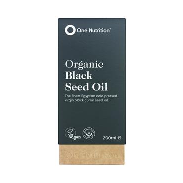 One Nutrition Organic Black Seed Oil 200ml