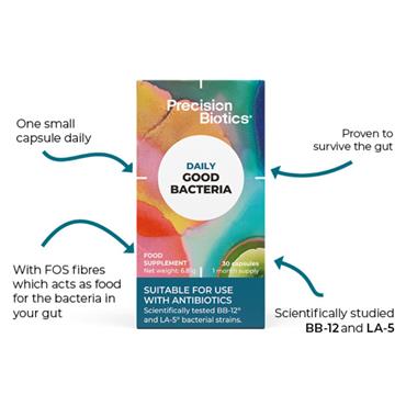 PRECISION BIOTICS GOOD BACTERIA CAPSULES 30s