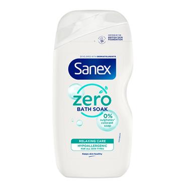 Sanex Zero% Hydrating Bath Foam 450ml