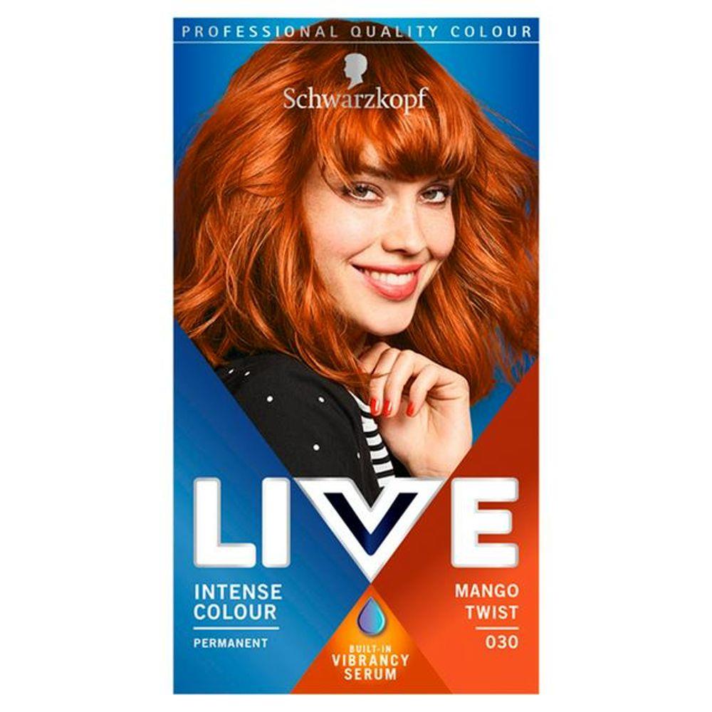 Schwarzkopf Live Colour Mango Twist 030 – Lebendiges Mangorot Für Intensiven Farblook