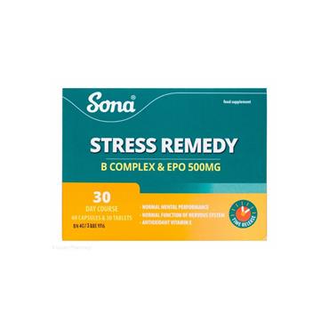 Sona Stress Remedy - Evening Primrose Oil and Vitamin B Complex
