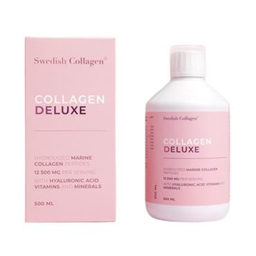 Swedish Collagen Deluxe 12500mg Hydrolyzed Marine Collagen Peptides 500ml