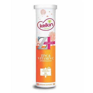 KELKIN VIT C & ZINC EFF 20
