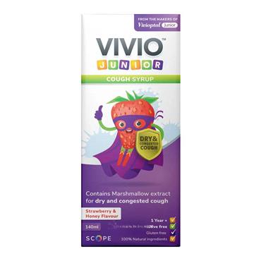 VIVIO JUNIOR COUGH SYRUP 140ML