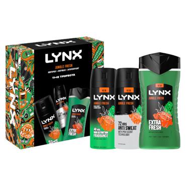 LYNX TRIO JUNGLE FRESH GIFT SET